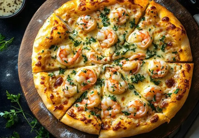 Karidesli Pizza (Küçük Boy)