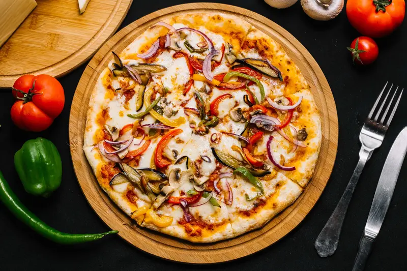 Vejetaryen Pizza (Orta Boy)