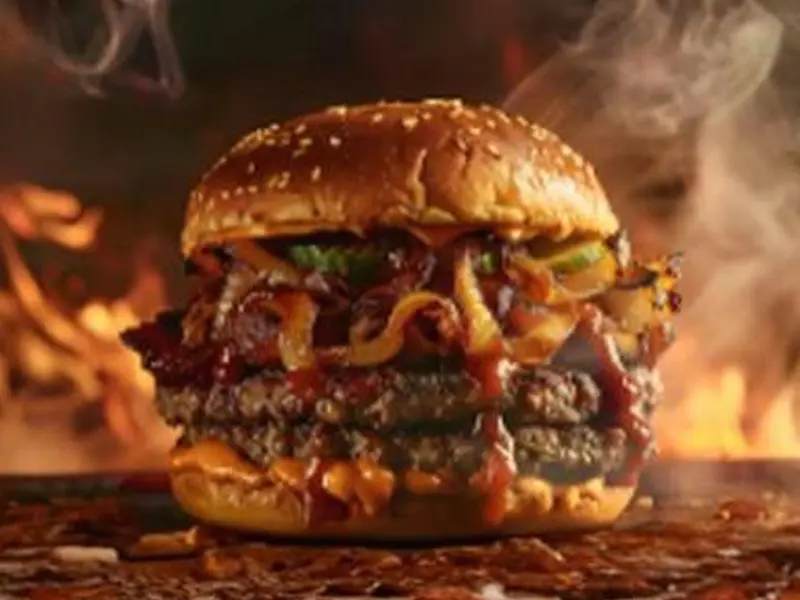 Double Steak Burger
