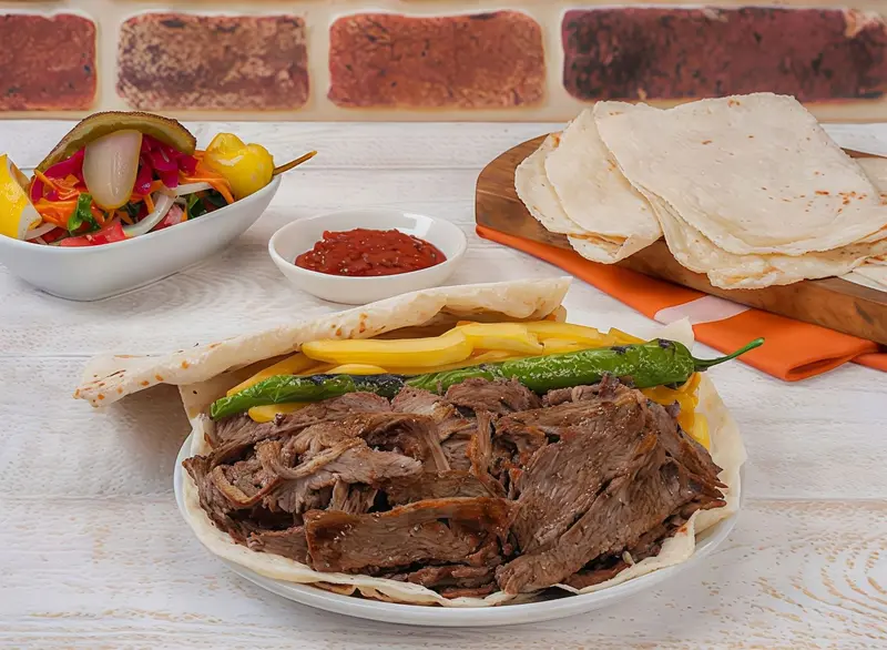 1.5 Porsiyon Döner  200 gr.